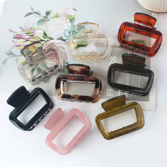 Medium Square Hair Claw Clips