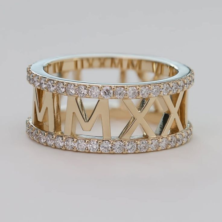 Atlas Numeral Eternity Ring
