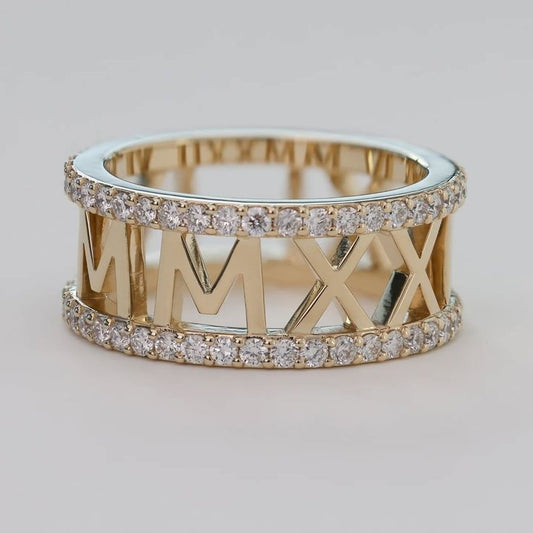 Atlas Numeral Eternity Ring
