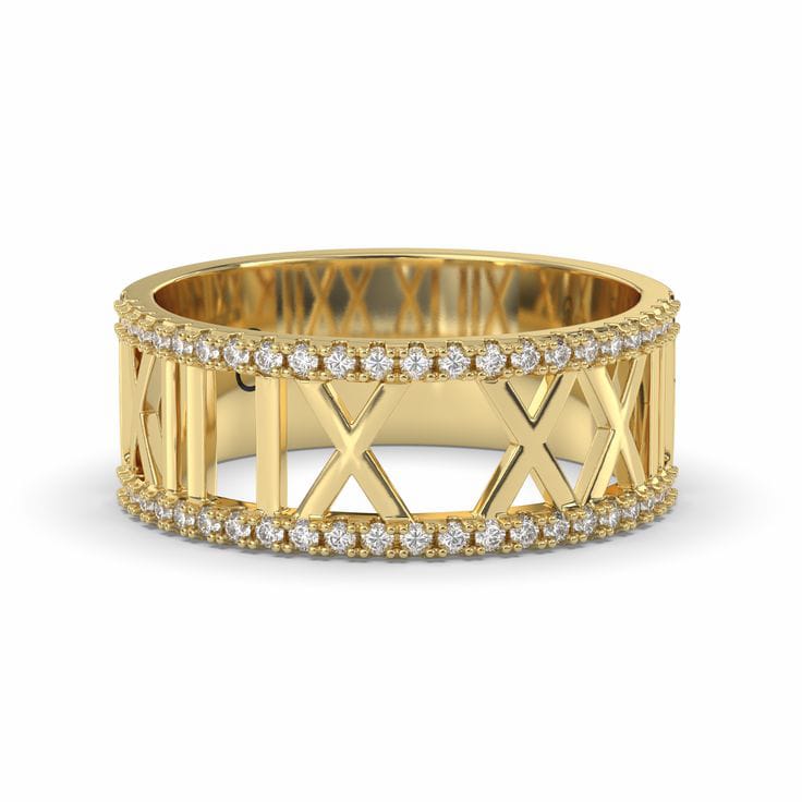 Atlas Numeral Eternity Ring