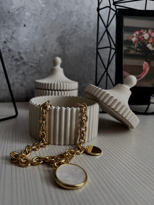 Concrete Jar for Jewelry and candles